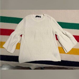 White Knit Sweater (size M)